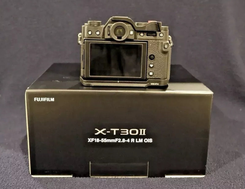 Fujifilm X-T30 II 26.1MP Mirrorless Camera w FUJINON XF 18-55mm f2.8-4