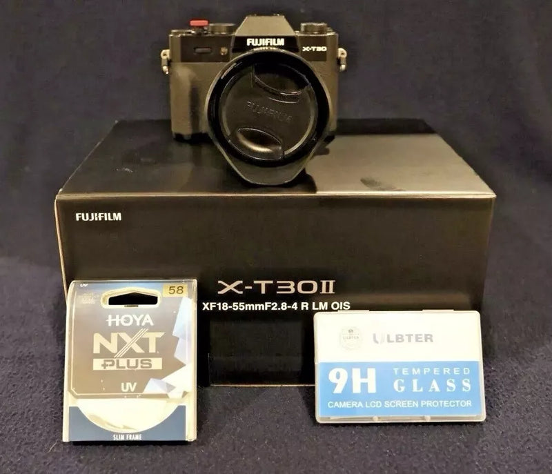 Fujifilm X-T30 II 26.1MP Mirrorless Camera w FUJINON XF 18-55mm f2.8-4