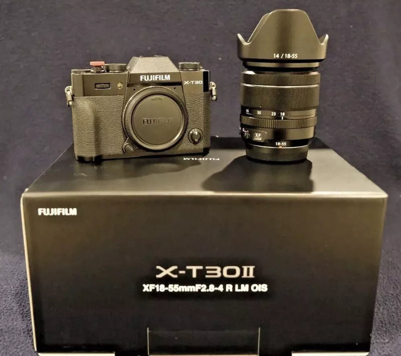 Fujifilm X-T30 II 26.1MP Mirrorless Camera w FUJINON XF 18-55mm f2.8-4